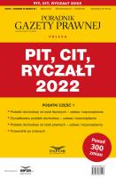 Okładka książki Pit Cit Ryczałt 2022