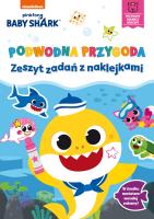 Podwodna przygoda. Zeszyt zadań z naklejkami. Autor: Study Smart. SmakLiter.pl Okładka książki Podwodna przygoda. Zeszyt zadań z naklejkami