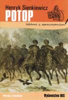 Potop (lektura z opracowaniem). Autor: H. Sienkiewicz. SmakLiter.pl Okładka książki Potop (lektura z opracowaniem)