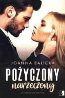 Pożyczony narzeczony. Autor: Joanna Balicka. SmakLiter.pl Okładka książki Pożyczony narzeczony
