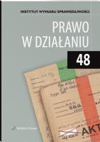Okładka książki Prawo w działaniu T.48