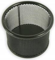 Opakowanie Przybornik średni okrągły czarny BV504-V