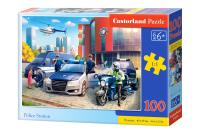 Puzzle 100 Police Station CASTOR. Wydawca: Castorland. SmakLiter.pl Opakowanie Puzzle 100 Police Station CASTOR