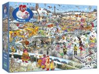 Puzzle 1000 Kocham zimę G3. Wydawca: Gibsons. SmakLiter.pl Opakowanie Puzzle 1000 Kocham zimę G3