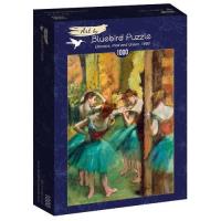Opakowanie Puzzle 1000 Różowa i zielona tancerka, Degas