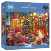 Opakowanie Puzzle 1000 Świąteczny kominek G3