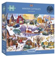 Opakowanie Puzzle 1000 Zima na wsi G3