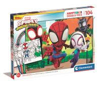 Opakowanie Puzzle 104 HappyColor Spidey and His Friend