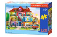 Puzzle 120 House Life CASTOR. Wydawca: Castorland. SmakLiter.pl Opakowanie Puzzle 120 House Life CASTOR