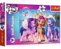 Opakowanie Puzzle 30 Zabłyśnij jak Kucyki Pony TREFL