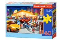 Puzzle 60 Gas Station CASTOR. Wydawca: Castorland. SmakLiter.pl Opakowanie Puzzle 60 Gas Station CASTOR
