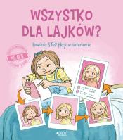 #S.O.S. Wszystko dla lajków? Powiedz STOP fikcji. Autor: Moore-Mallinos Jennifer, Jon Davis, Olejarczyk Joanna. SmakLiter.pl Okładka książki #S.O.S. Wszystko dla lajków? Powiedz STOP fikcji