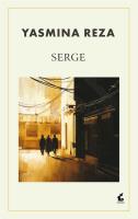 Serge. Autor: Yasmina Reza. SmakLiter.pl Okładka książki Serge