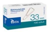 Opakowanie Spinacze biurowe 33mm 100szt GS180-C