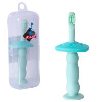 Opakowanie Szczoteczka silikonowa gryzak zielona