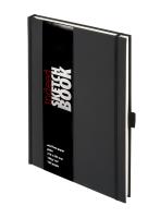 Opakowanie Szkicownik notes A4 Czarny