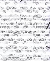 Opakowanie Teczka A4 biała w nuty