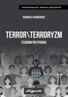 Okładka książki Terror\terroryzm. Studium przypadku