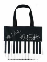 Opakowanie Torba czarna ''All I Need Is Music'', klawiatura