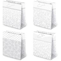 Opakowanie Torebki ozdobne T-2L set białe 10 sztuk