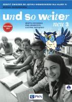 und so weiter neu 3. Materiały ćwiczeniowe VI. Autor: Kozubska Marta, Krawczyk Ewa, Zastąpiło Lucyna. SmakLiter.pl Okładka książki und so weiter neu 3. Materiały ćwiczeniowe VI