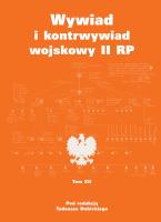 Wywiad i kontrwywiad wojskowy II RP. Tom 12. Autor: Opracowanie zbiorowe. SmakLiter.pl Okładka książki Wywiad i kontrwywiad wojskowy II RP. Tom 12