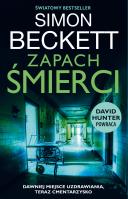 Zapach śmierci. Autor: Beckett Simon. SmakLiter.pl Okładka książki Zapach śmierci