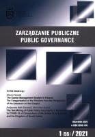 Opakowanie Zarządzanie Publiczne 1 (55) 2021