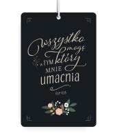 Opakowanie Zawieszka zapachowa - Wszystko mogę