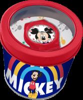 Zegarek analogowy Mickey w metalowym opakowaniu WD21199. Wydawca: Kids Euroswan. SmakLiter.pl Opakowanie Zegarek analogowy Mickey w metalowym opakowaniu WD21199