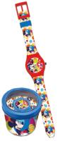 Zegarek analogowy Mickey w metalowym opakowaniu WD22139. Wydawca: Kids Euroswan. SmakLiter.pl Opakowanie Zegarek analogowy Mickey w metalowym opakowaniu WD22139
