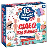 10 Sekund Kids Ciało Człowieka. Wydawca: Kangur. SmakLiter.pl Opakowanie 10 Sekund Kids Ciało Człowieka