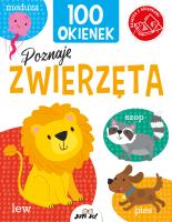 100 okienek. Poznaję zwierzęta. Autor: Kit Elliot, Samantha Meredith. SmakLiter.pl Okładka książki 100 okienek. Poznaję zwierzęta