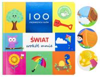 100 pierwszych słów: Świat wokół mnie. Autor: Rebecca Weerasekera. SmakLiter.pl Okładka książki 100 pierwszych słów: Świat wokół mnie