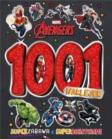 Okładka książki 1001 naklejek. Marvel Avengers