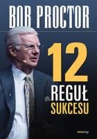 12 reguł sukcesu. Autor: Bob Proctor. SmakLiter.pl Okładka książki 12 reguł sukcesu
