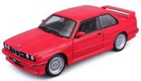 Opakowanie 1988 BMW 3 Series M3 red 1:24 BBURAGO