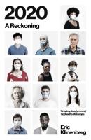 2020. Autor: Klinenberg Eric. SmakLiter.pl Okładka książki 2020