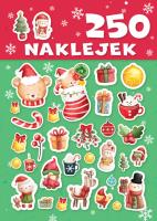 250 świątecznych naklejek Święta z pomysłem. Wydawca: BOOKOLIKA. SmakLiter.pl Opakowanie 250 świątecznych naklejek Święta z pomysłem