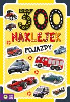 300 naklejek Pojazdy. Autor: Opracowanie zbiorowe. SmakLiter.pl Okładka książki 300 naklejek Pojazdy
