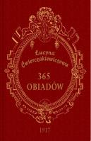 365 obiadów. Autor: Ćwierczakiewiczowa Lucyna. SmakLiter.pl Okładka książki 365 obiadów