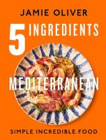Okładka książki 5 Ingredients Mediterranean