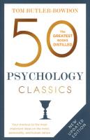 50 Psychology Classics. Autor: Tom Butler-Bowdon. SmakLiter.pl Okładka książki 50 Psychology Classics