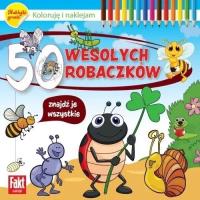 Okładka książki 50 wesołych robaczków