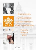 90 lat od inauguracji działalności radia watykańskiego. Autor: ks. Wojciech Misztal. SmakLiter.pl Okładka książki 90 lat od inauguracji działalności radia watykańskiego