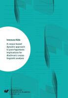 A corpus-based dynamic approach to para.... Autor: Ireneusz Kida. SmakLiter.pl Okładka książki A corpus-based dynamic approach to para...