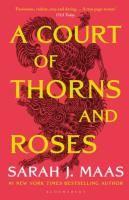 A Court of Thorns and Roses. Autor: Sarah J. Maas. SmakLiter.pl Okładka książki A Court of Thorns and Roses