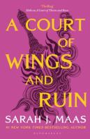A Court of Wings and Ruin. Autor: Sarah J. Maas. SmakLiter.pl Okładka książki A Court of Wings and Ruin
