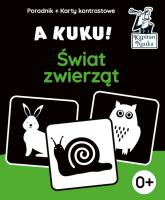 A kuku! Świat zwierząt (Karty kontrastowe + poradnik). Kapitan Nauka. Autor: Anna Zych. SmakLiter.pl Okładka książki A kuku! Świat zwierząt (Karty kontrastowe + poradnik). Kapitan Nauka