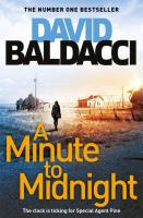 A Minute to Midnight. Autor: David Baldacci. SmakLiter.pl Okładka książki A Minute to Midnight